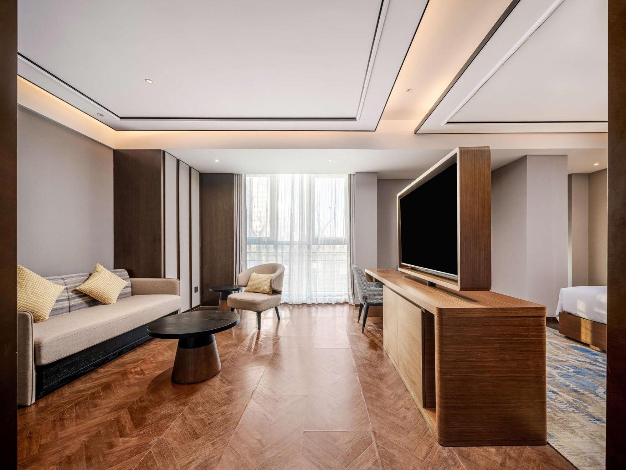 Hilton Garden Inn Beijing Guomao Exterior foto